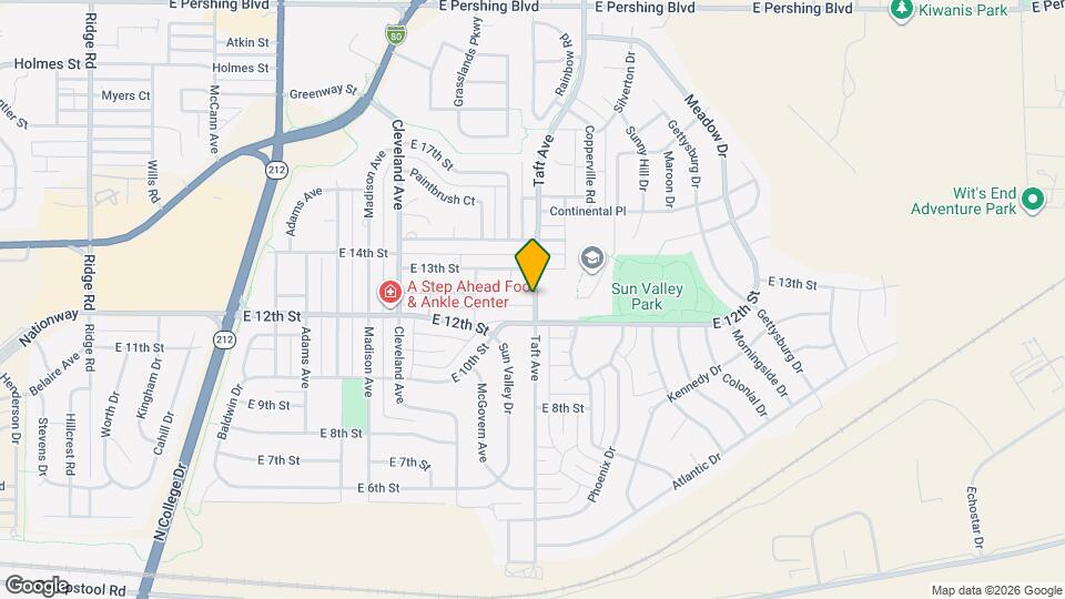 1238 Taft Ave Map and Location Details