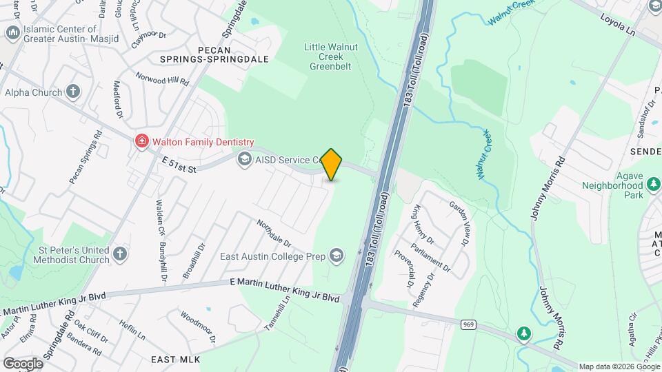 5516 Rayburn Ln Map and Location Details