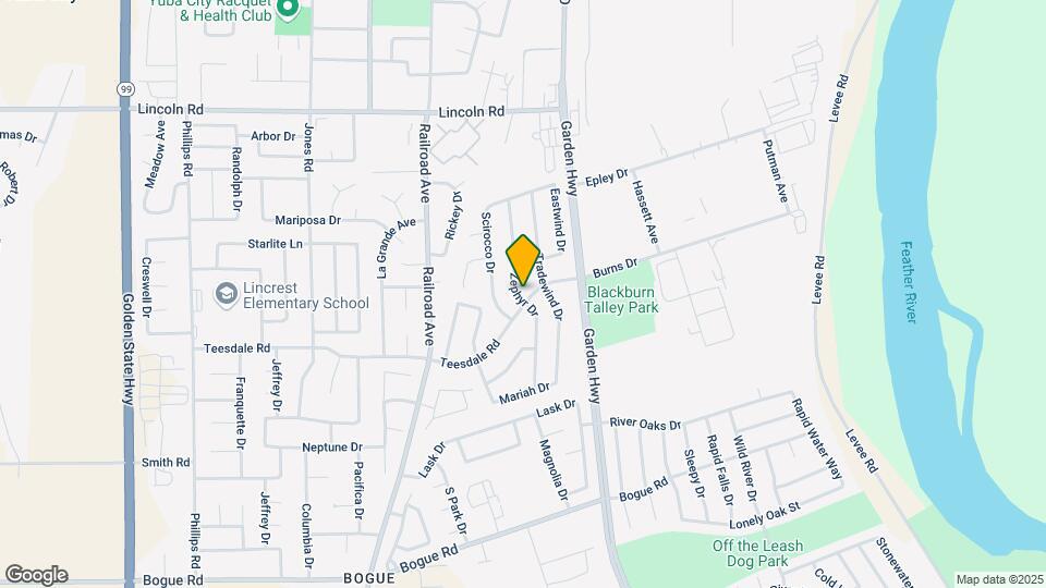 595 Teesdale Rd Map and Location Details
