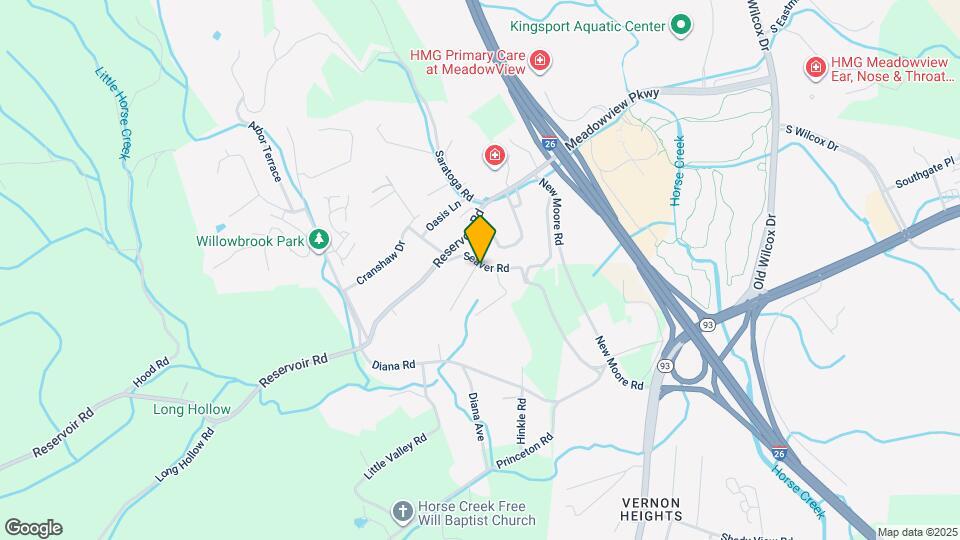 1704 Seaver Rd Map and Location Details