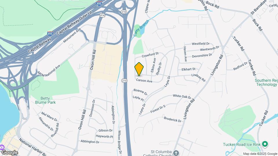 728 Carson Ave Map and Location Details