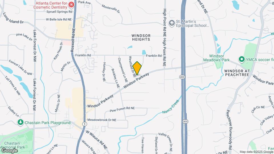 4715 Westfield Dr NE Map and Location Details