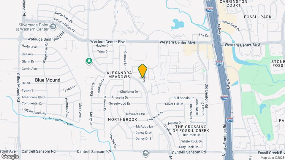 6217 Adonia Dr Map and Location Details