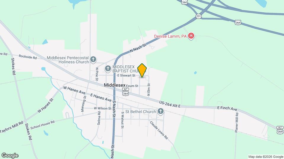 10025 N Oak St, Unit 10025 Map and Location Details