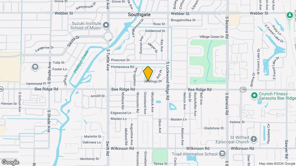 3072 Jennings Dr Map and Location Details