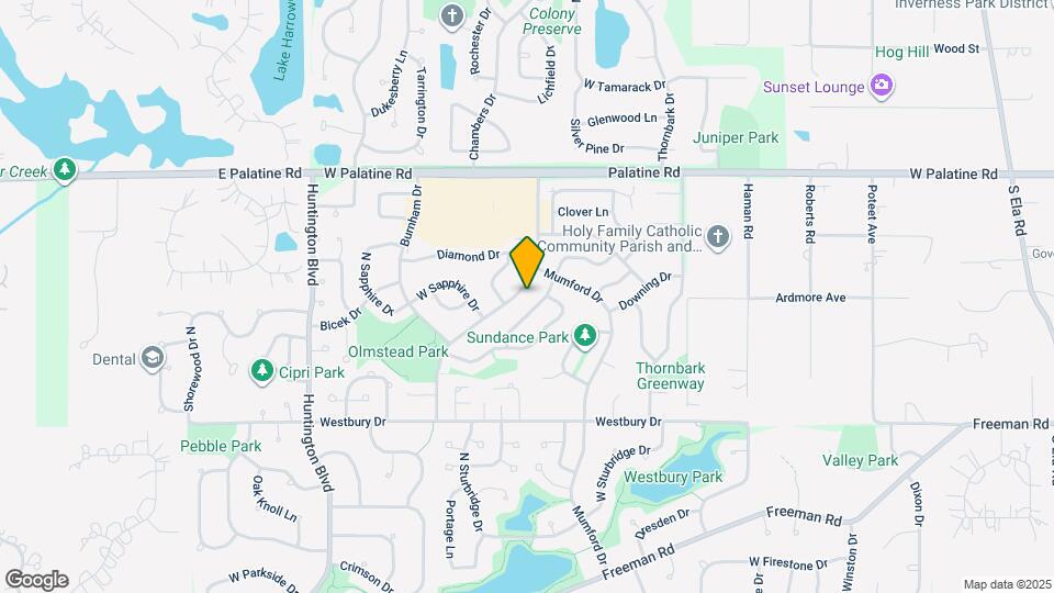 4601 Olmstead Dr Map and Location Details