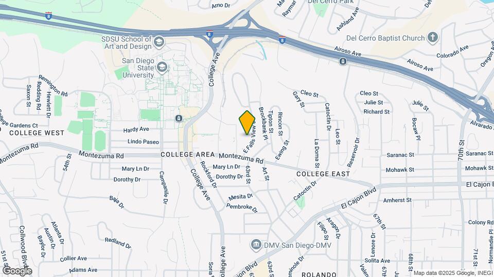 6253 Adobe Dr Map and Location Details