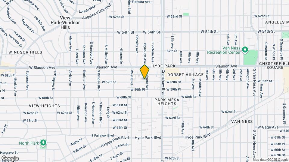 3509 W 59th St Map and Location Details