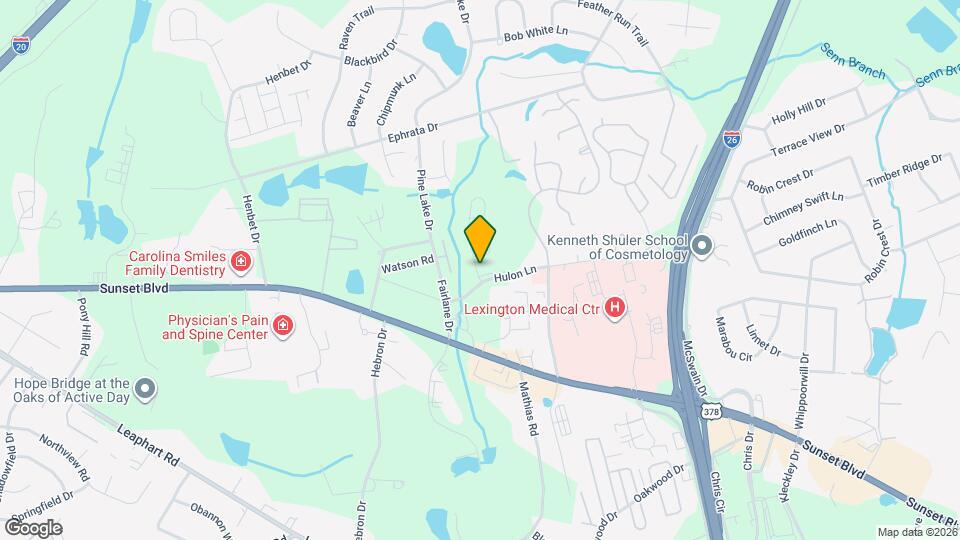 626 Hulon Ln Map and Location Details