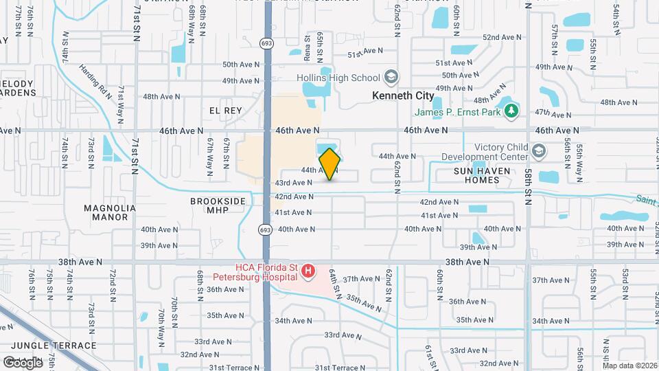 6418 43rd Ave N Map and Location Details