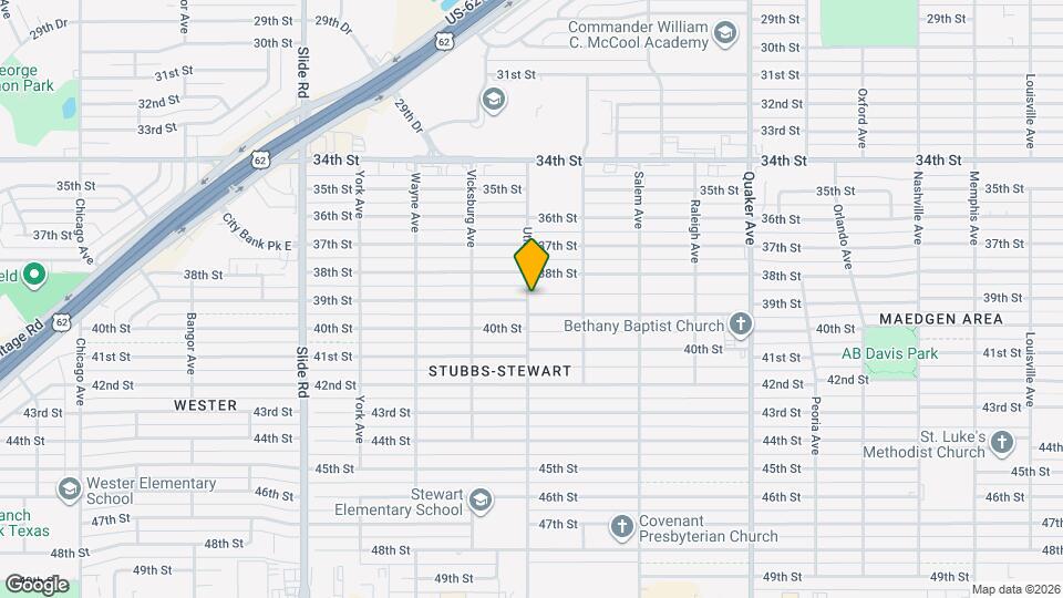 3807 Utica Ave Map and Location Details