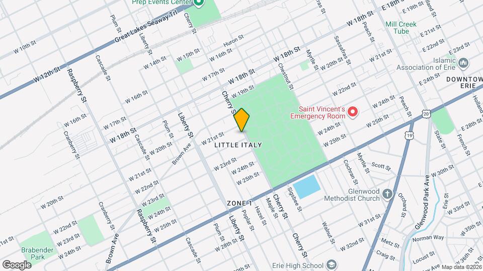 2120 Cherry St, Unit Apt 2N Map and Location Details
