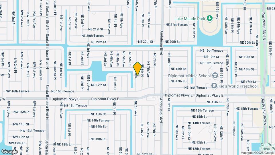 1715 NE 6th Ave Mapa y Detalles de la Ubicación