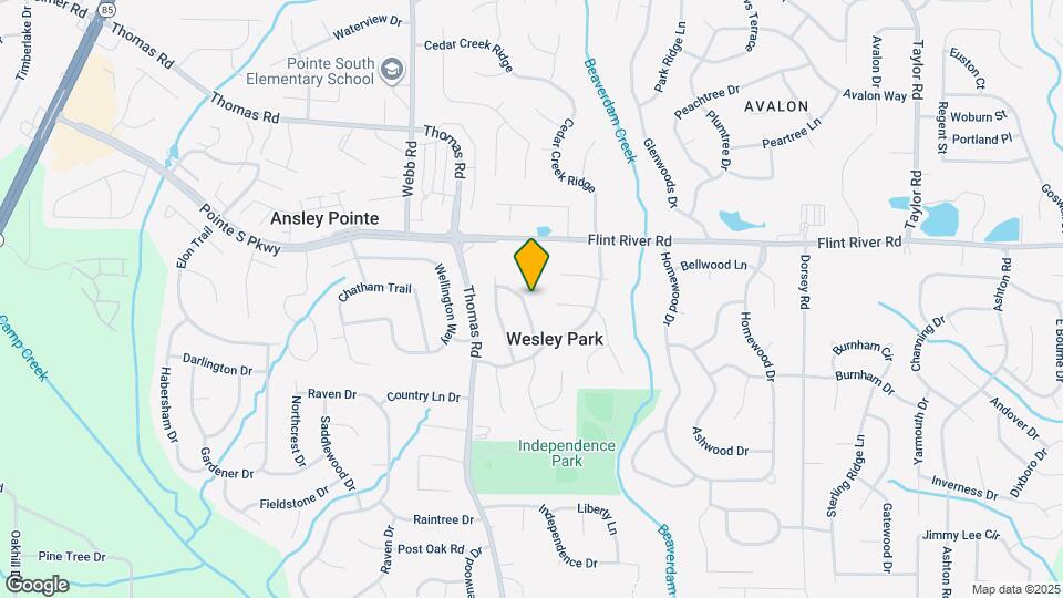 8756 Ansley Way Map and Location Details