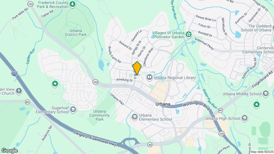 3611 Sprigg St S Map and Location Details