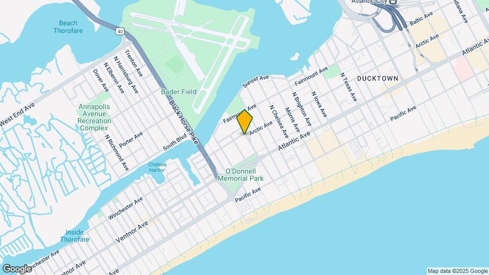 40 N Boston Ave Mapa y Detalles de la Ubicación