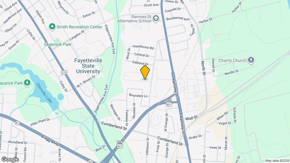 207 S Windsor Dr Map and Location Details