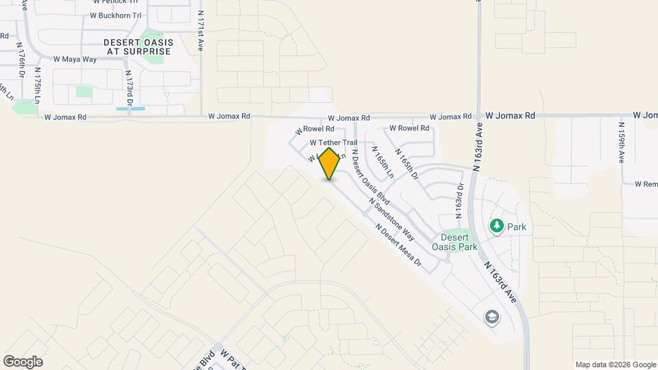 26134 N Desert Mesa Dr Map and Location Details