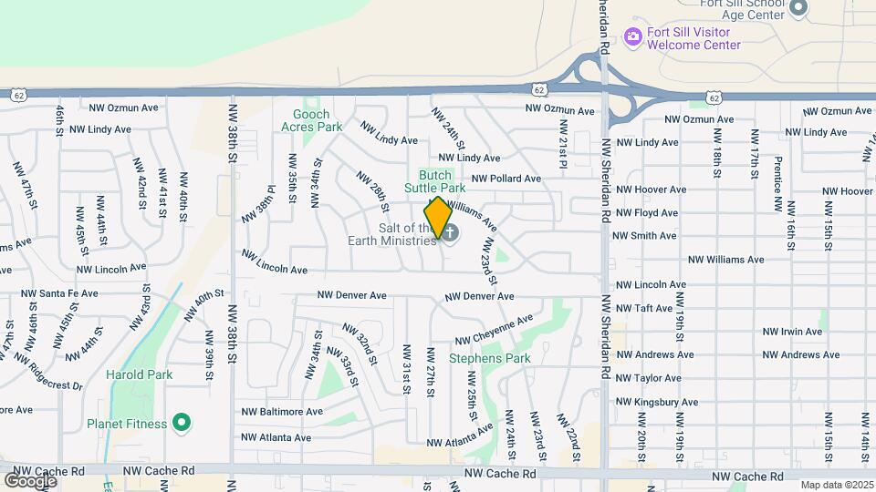 2232 NW 25th St Map and Location Details