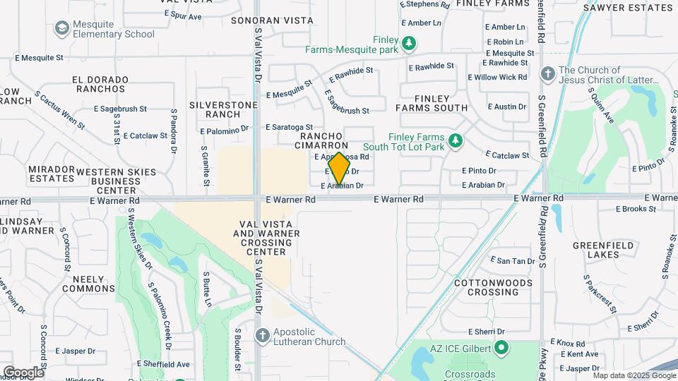 1825 E Arabian Dr Map and Location Details