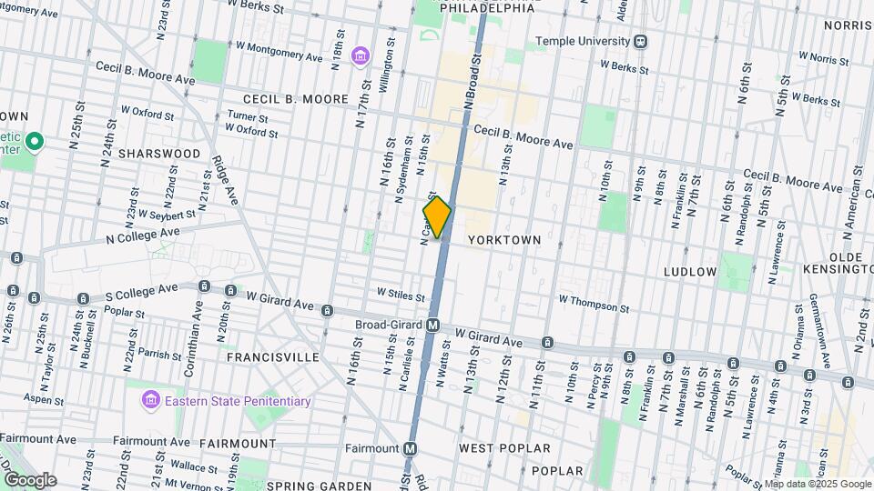The Nest at 1324, Luxury Student Housing Map and Location Details