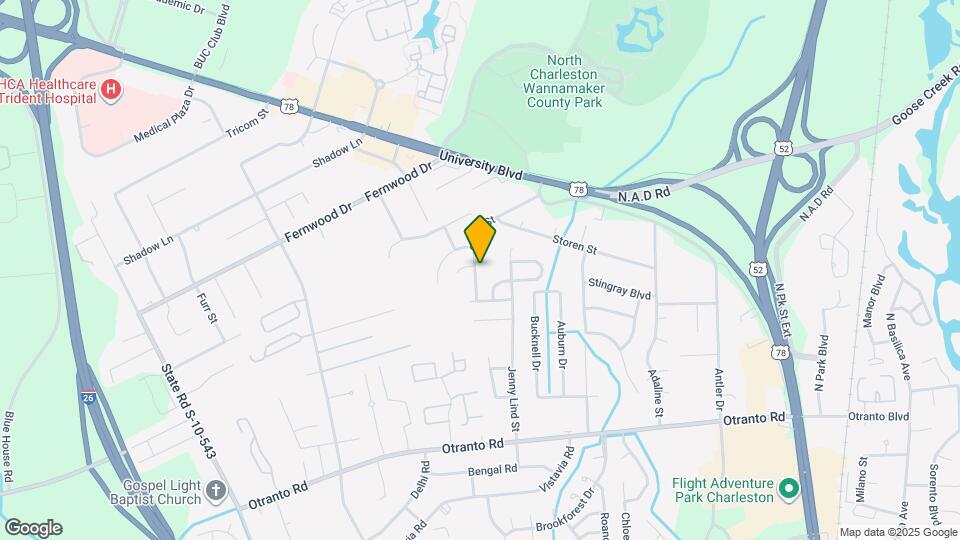 8862 Gable St Map and Location Details