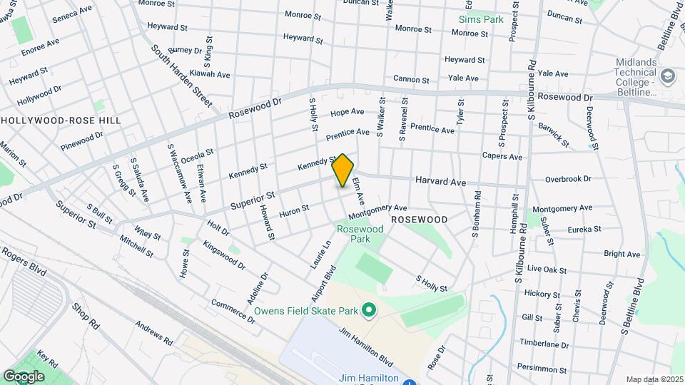 724 Pembroke Ave Map and Location Details