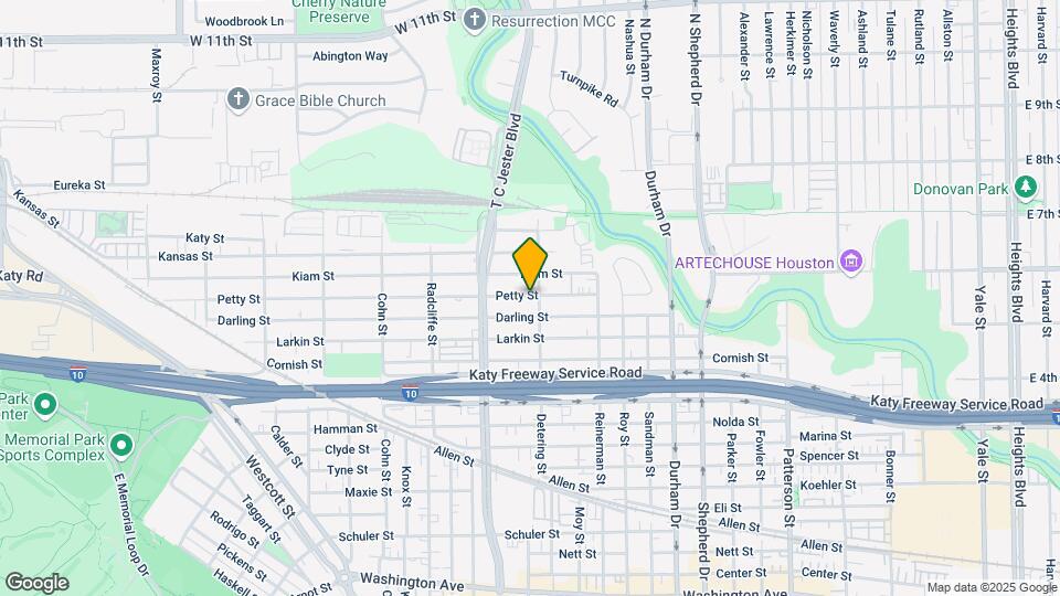 5305 Petty St Map and Location Details