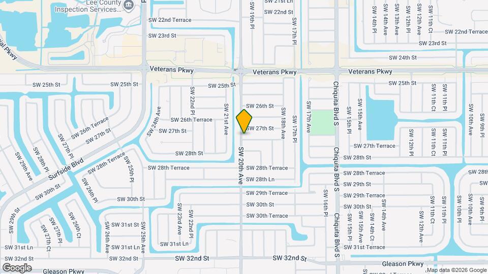 1923 SW 27th Terrace Map and Location Details