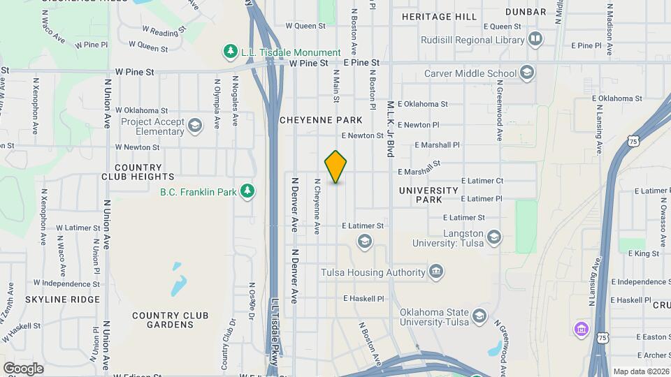 1152 N Main St Map and Location Details