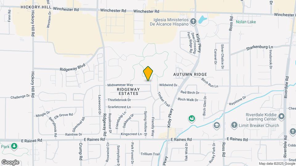 6386 Midsummer Way Map and Location Details