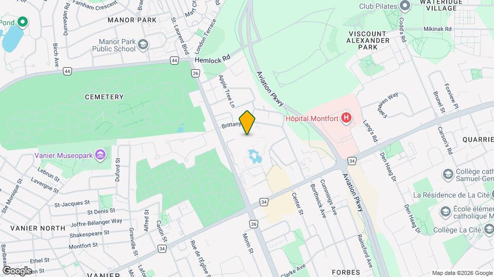 250 Brittany Dr Map and Location Details