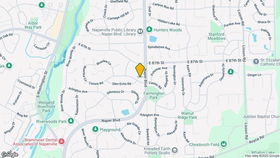 2240 Rosehill Ct Map and Location Details