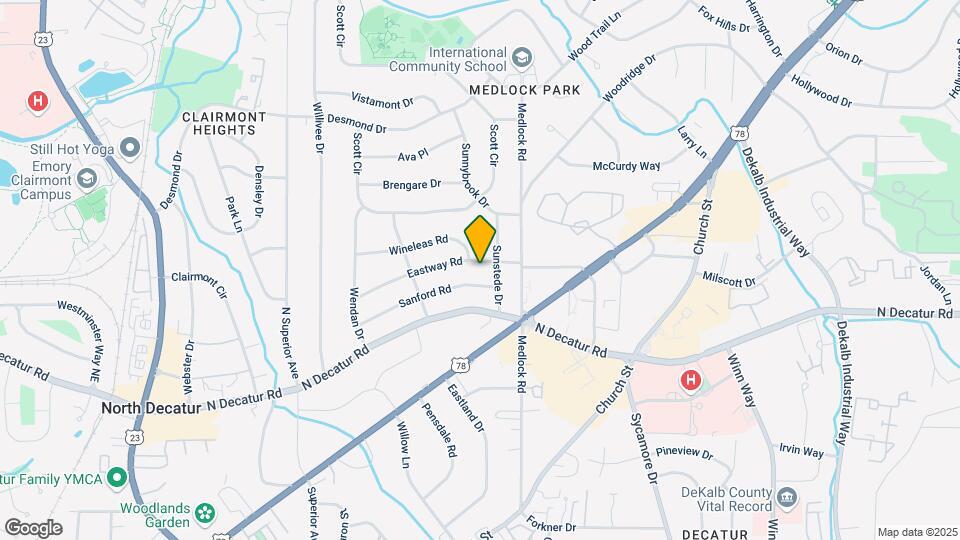 2381 Eastway Rd Map and Location Details