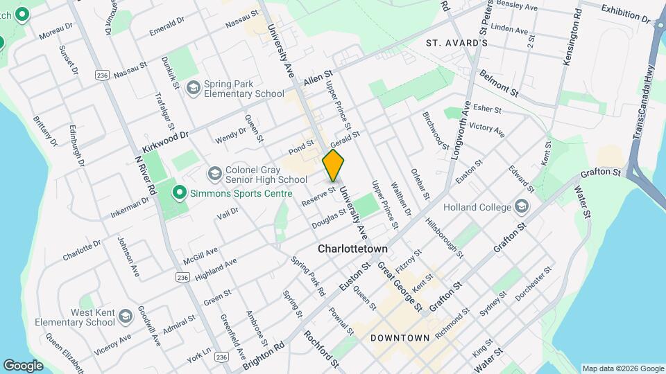 51 Reserve St Map and Location Details