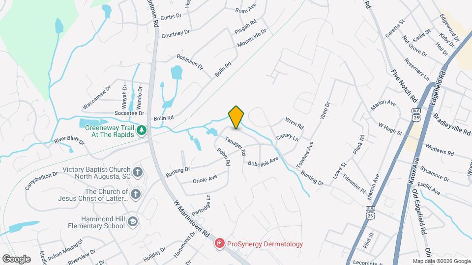 1929 Robin Rd Map and Location Details