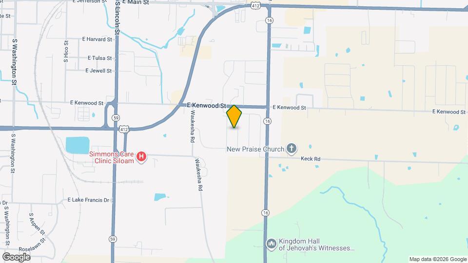 1504 S Blandford St Map and Location Details