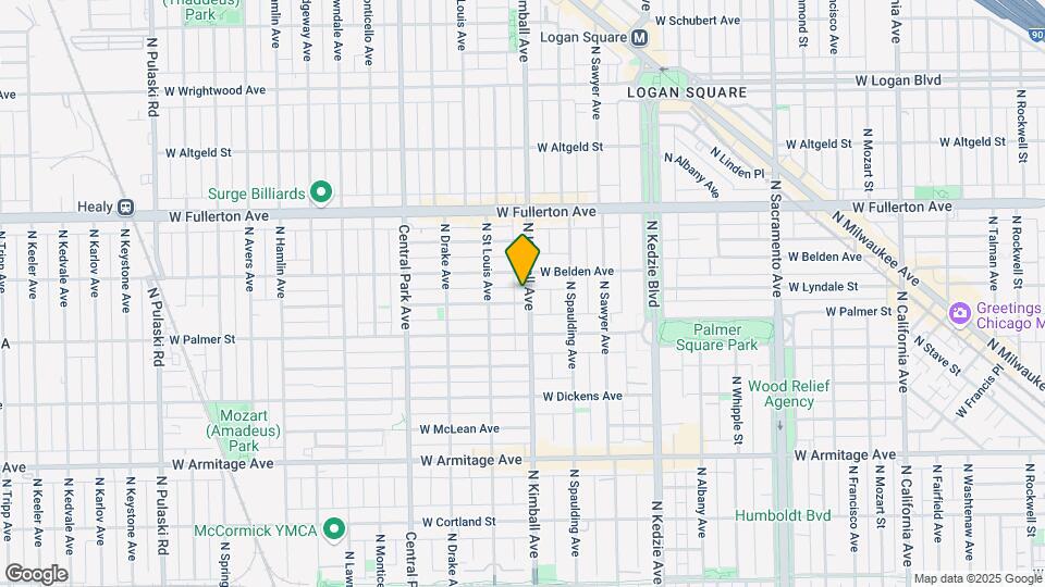 2238 N Kimball Ave Map and Location Details