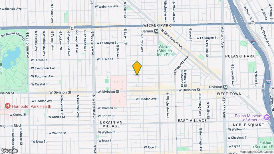 2119 W Potomac Ave Map and Location Details