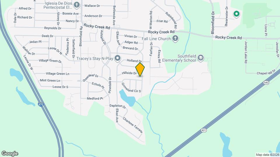 2403 Groveland Cir N Map and Location Details