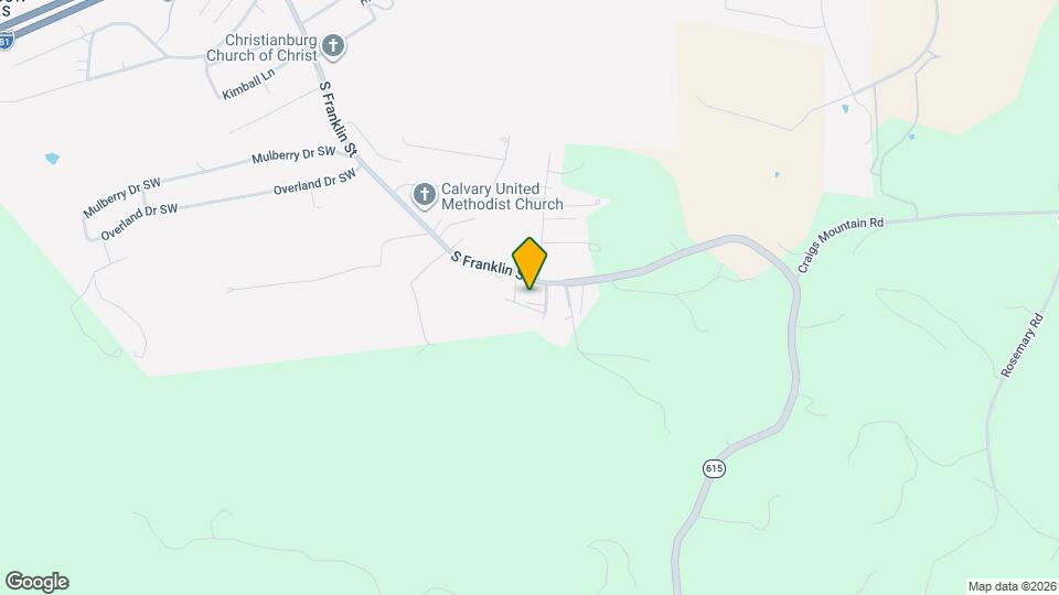 1850 Akers St SW Map and Location Details