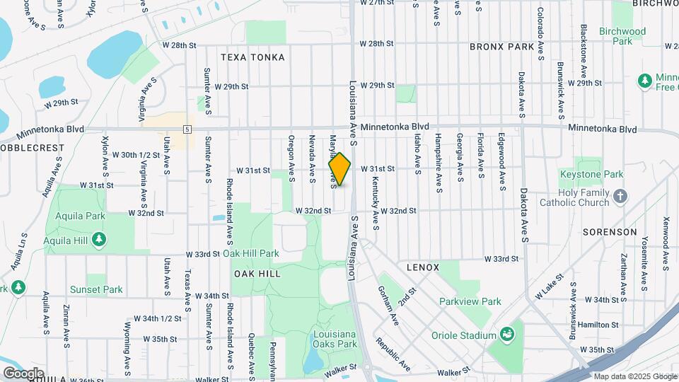 3129 Maryland Ave S Mapa y Detalles de la Ubicación