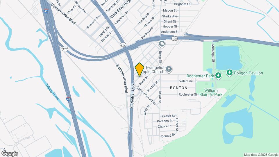 2216 Dyson St Map and Location Details