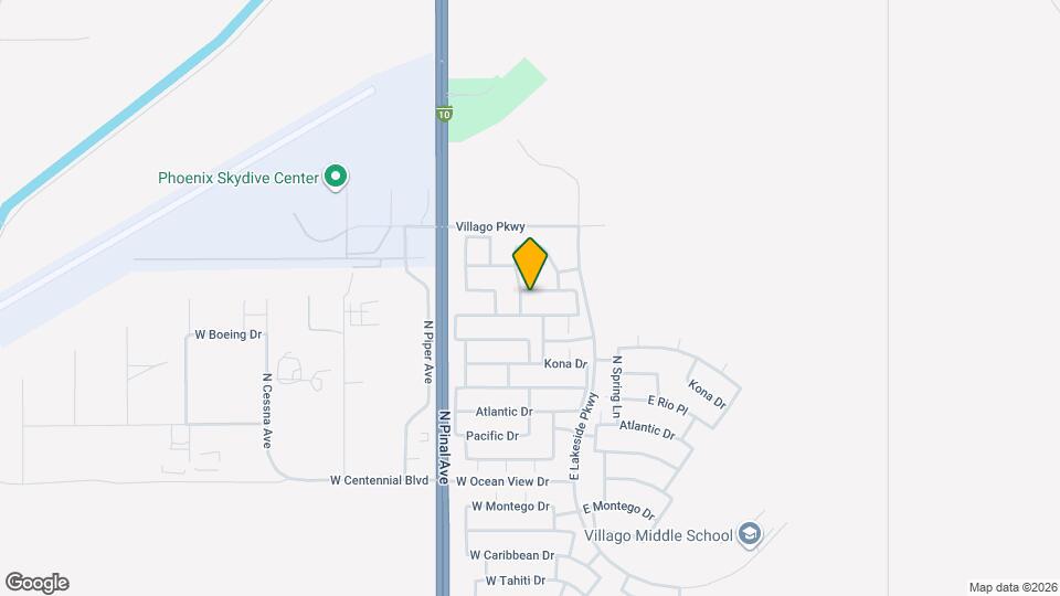 165 W Seaside Dr Map and Location Details