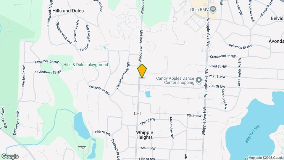 2016 Woodlawn Ave NW Map and Location Details