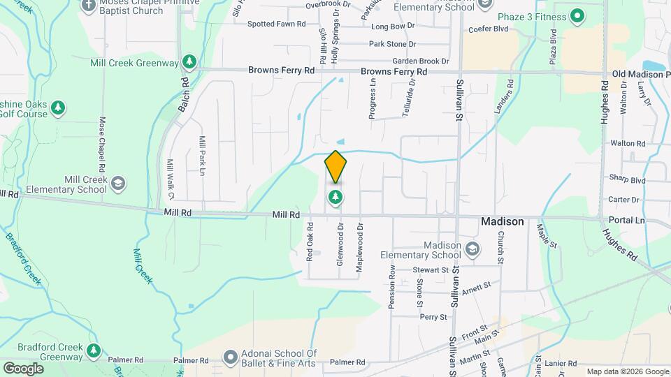 111 Bibb Dr Map and Location Details