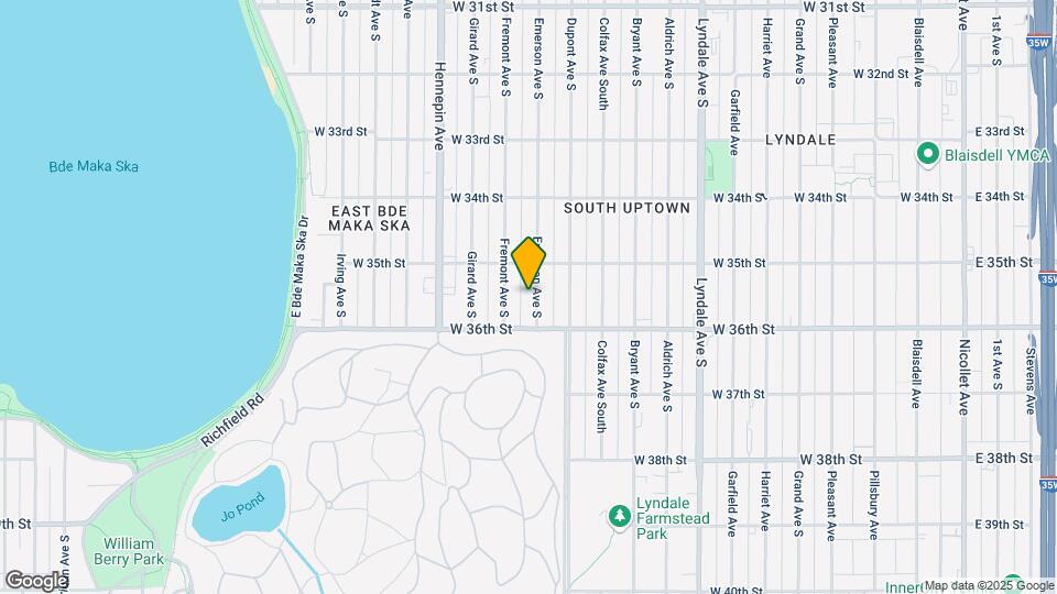 3528 Emerson Ave S Map and Location Details