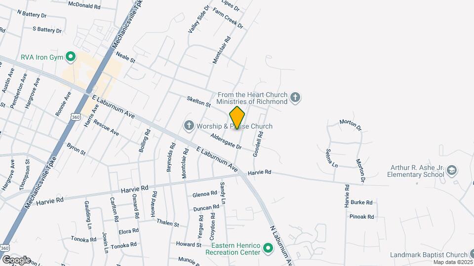 3702 Broadgate Dr Map and Location Details