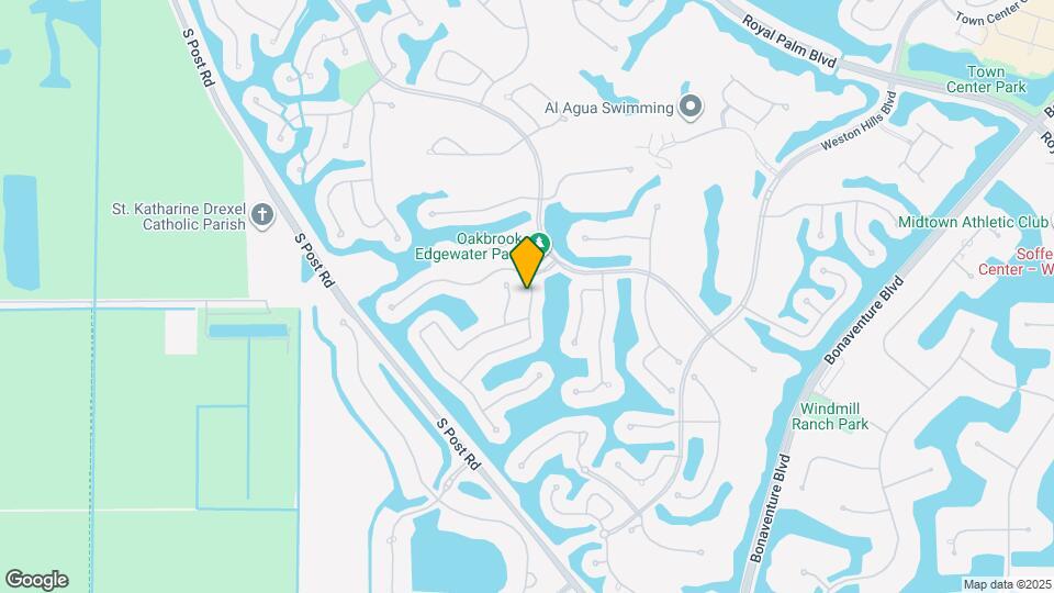 2611 Oakbrook Ln Map and Location Details