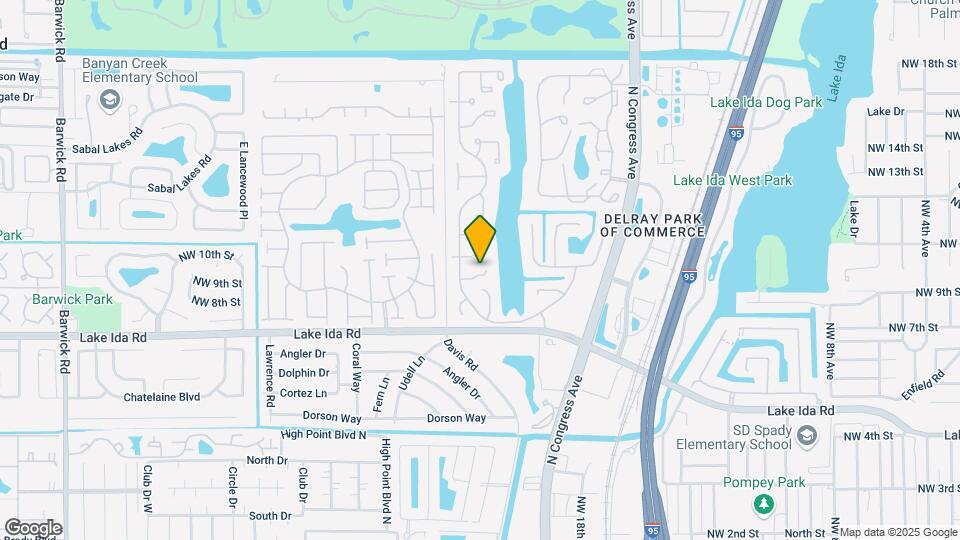 2135 NW 10th St Map and Location Details